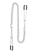 SCALA Tweezers With Chain Silver