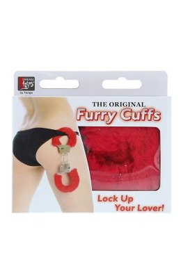 TONGA DREAM TOYS HANDCUFFS WITH PLUSH RED