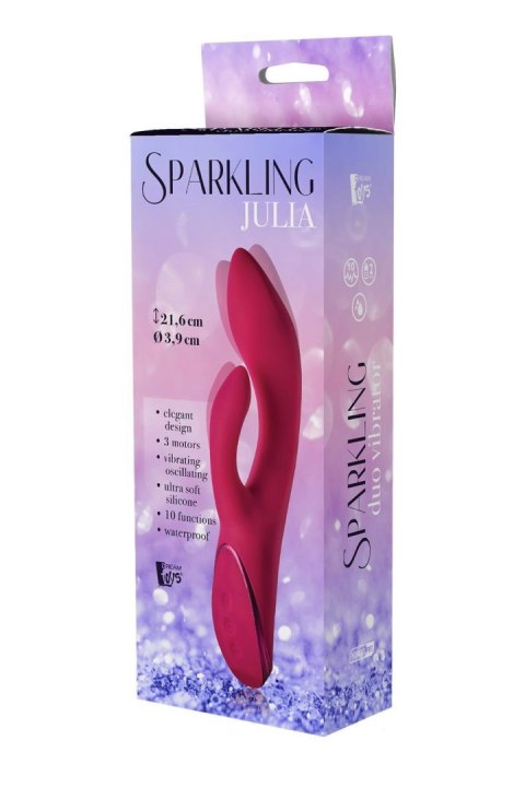 TONGA SPARKLING DUO VIBRATOR JULIA