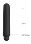 SHOTS Delia - ABS Bullet With Sleeve - 10-Speeds - Black