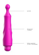 SHOTS Dido - ABS Bullet With Sleeve - 10-Speeds - Fuchsia