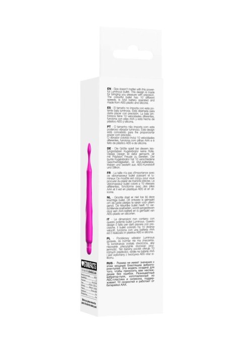 SHOTS Dido - ABS Bullet With Sleeve - 10-Speeds - Fuchsia