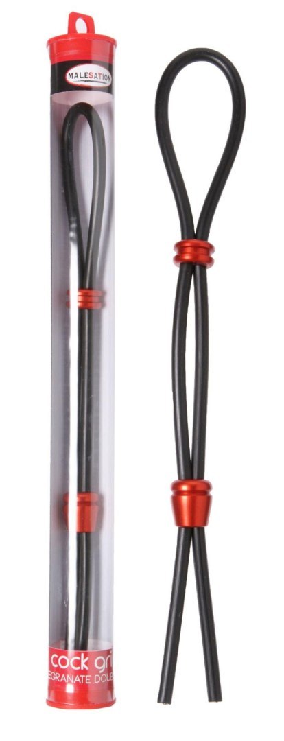 ST Rubber MALESATION Cock-Grip double red