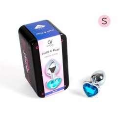 Secret Play - FEMARVI S.L. BLUE HEART METAL BUTT PLUG S