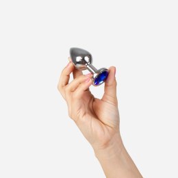 Secret Play - FEMARVI S.L. BLUE JEWELLED METAL BUTT PLUG M