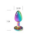 Secret Play - FEMARVI S.L. RAINBOW METAL BUTT PLUG S