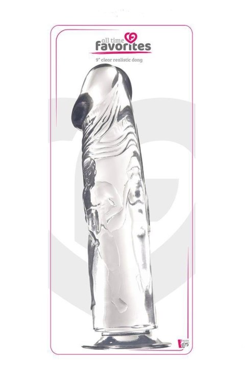 TONGA ALL TIME FAVORITES 9INCH CLEAR DONG