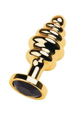 TOYFA - Boys of Toys Sp. z o.o. (dystrybutor) Golden anal plug with black gem