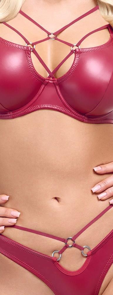 ORION Bra Set red 80B/M