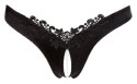 ORION G-String Pearls black L