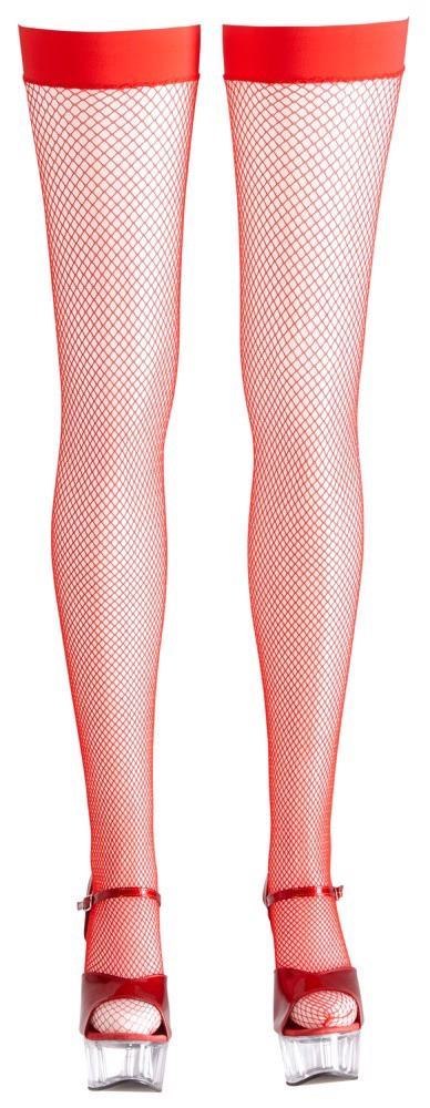 ORION Hold-up Stockings red M