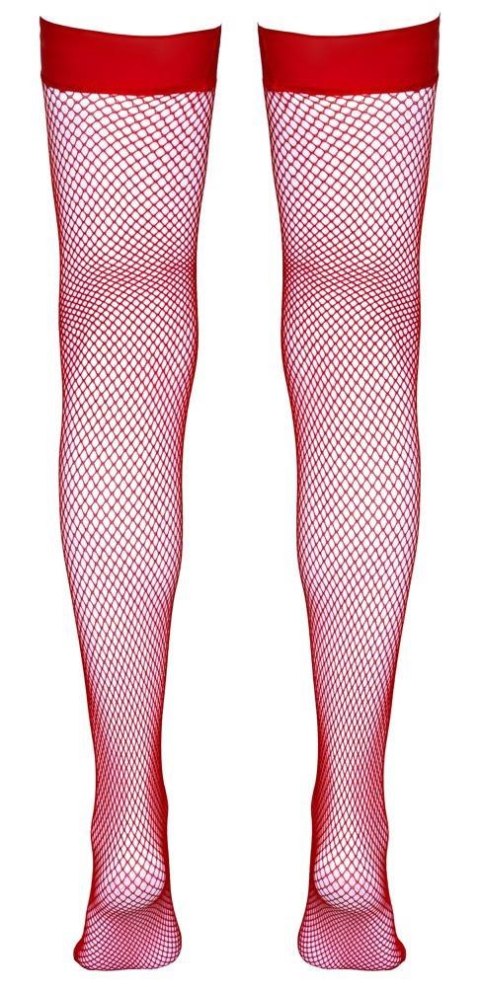 ORION Hold-up Stockings red M