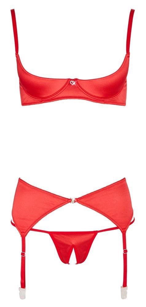 ORION Shelf Bra Set red 80B/M