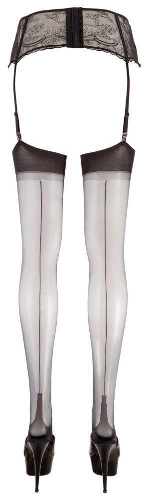 ORION Stockings with seam black 6