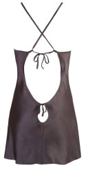 ORION Satin Chemise Black XXL