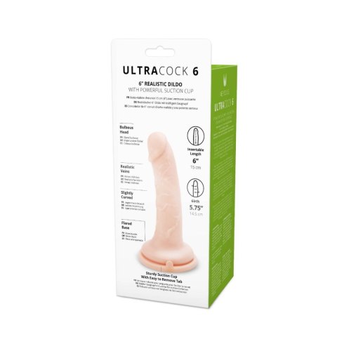 ABS - Intimate Distribution (dystrybutor) Me You Us Silicone Ultra Cock Flesh 6in