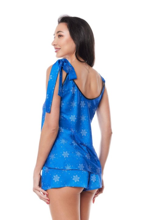 ANAIS APPAREL LUXURY LINGERIE ASTER SET BLUE L/XL