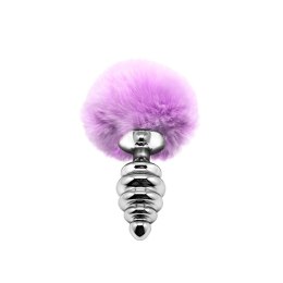 CNEX A.I.E.,S.L. Metal Anal Fluffy Twist Plug M pink