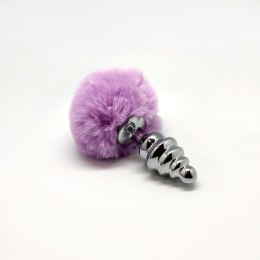 CNEX A.I.E.,S.L. Metal Anal Fluffy Twist Plug M pink