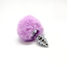 CNEX A.I.E.,S.L. Metal Anal Fluffy Twist Plug S pink