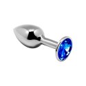 CNEX A.I.E.,S.L. Mini Metal Butt Plug M blue
