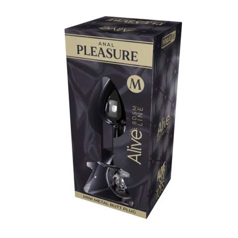 CNEX A.I.E.,S.L. Mini Metal Butt Plug M clear