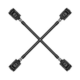 ONE-DC B.V. Bedroom Fantasies - Hog Tie Cross Bar
With Cuffs Black