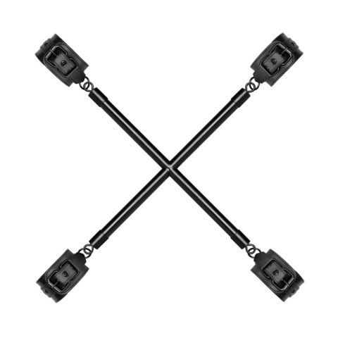 ONE-DC B.V. Bedroom Fantasies - Hog Tie Cross Bar
With Cuffs Black