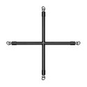 ONE-DC B.V. Bedroom Fantasies - Hog Tie Cross Bar
With Cuffs Black