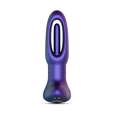 ONE-DC B.V. Hueman - Voyager Vibrating Butt Plug With Tapping - Purple