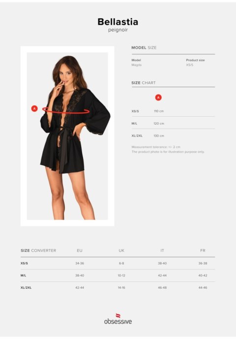 Obsessive - Amocarat Sp. z o.o. Bellastia peniuar XS/S