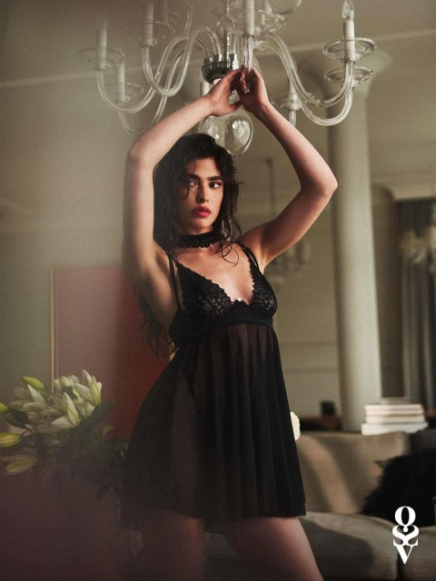 Obsessive - Amocarat Sp. z o.o. Donarella babydoll i stringi XS/S