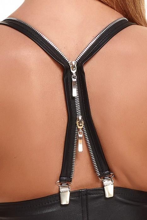 Demoniq - Hyperion Mariusz Senger Bielizna - BRZITAI001 top czarny rozmiar M