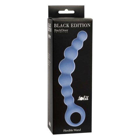 Intimate Distribution Plug-Anal Beards Flexible Wand Blue