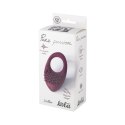 Intimate Distribution Rechargeable Vibro cockring Pure Passion Stellar Wine Red