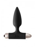 Intimate Distribution Vibrating Anal Plug Spice it up New Edition Glory Black