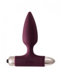 Intimate Distribution Vibrating Anal Plug Spice it up New Edition Glory Wine red