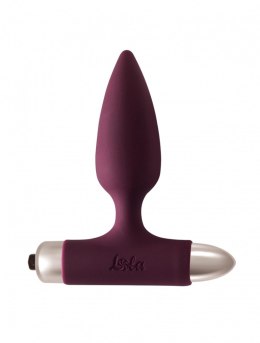 Intimate Distribution Vibrating Anal Plug Spice it up New Edition Glory Wine red