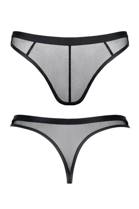 Regnes - Sengerbrands.com Męskie stringi z elastycznej siatki L