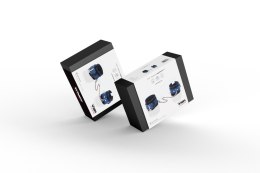 WHIPS - PPH GRAS Kajdanki- Cuffs Crazy Horse Blue, Big