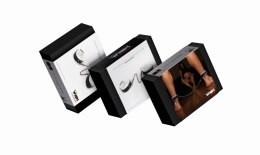 WHIPS - PPH GRAS Kajdanki - Kajdanki męskie na nogi, białe