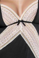 Casmir - FHU MATAR Bielizna-CONNIE CHEMISE black L/XL - Casmir