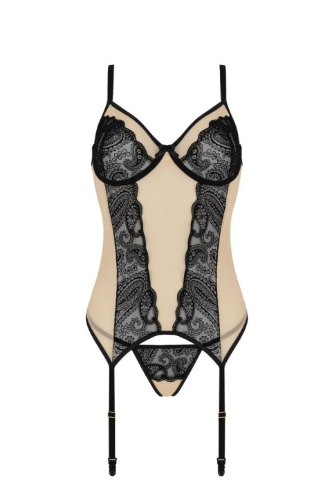 Casmir - FHU MATAR Bielizna-DAISY CORSET beige S/M