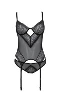 Casmir - FHU MATAR Bielizna-DENERYS CORSET black L/XL