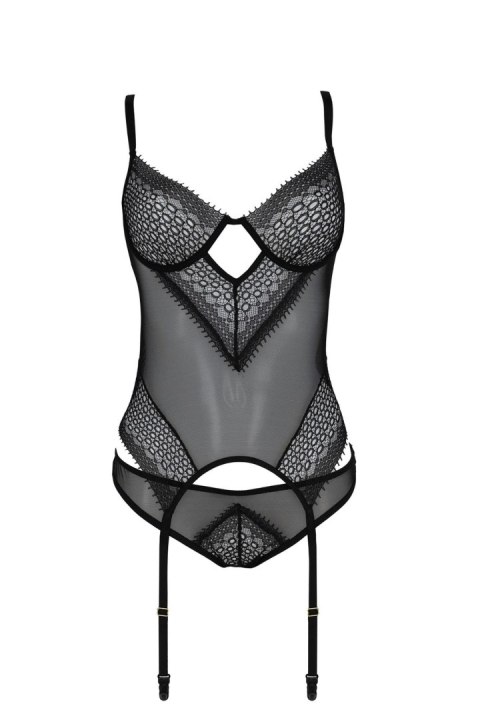 Casmir - FHU MATAR Bielizna-DENERYS CORSET black S/M