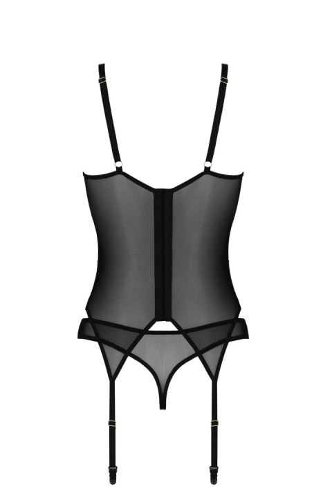 Casmir - FHU MATAR Bielizna-DENERYS CORSET black S/M