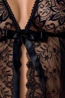 Casmir - FHU MATAR Bielizna-JESSIE PEIGNOIR black L/XL - Casmir