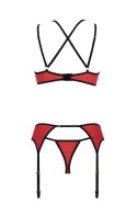 Casmir - FHU MATAR Bielizna-MAGNOLIA SET red L/XL