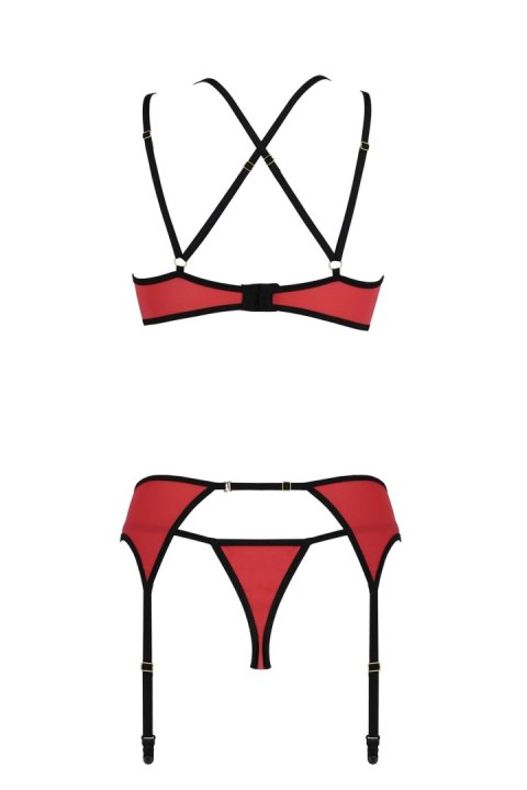 Casmir - FHU MATAR Bielizna-MAGNOLIA SET red L/XL