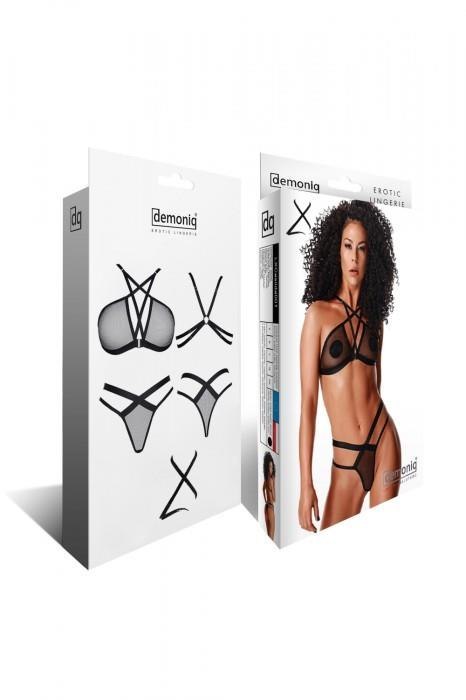 Demoniq - Hyperion Mariusz Senger Bielizna-LadyX Aina XXL - biustonosz, stringi